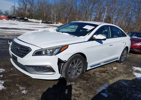 2017 Hyundai Sonata Sport from USA, damaged, VIN 5NPE34AF9HH478309